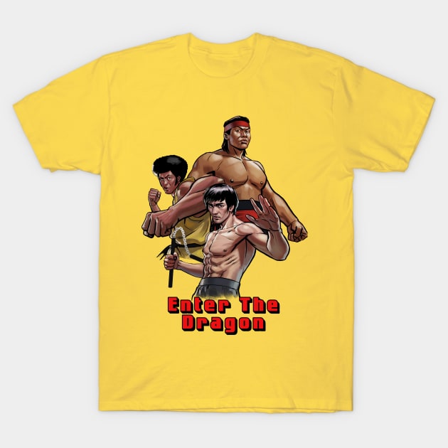 Enter The Dragon T-Shirt by ohshirtdotnet